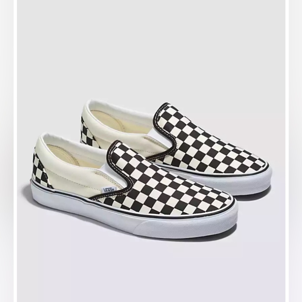 Men’s Vans Slip-Ons Checkered